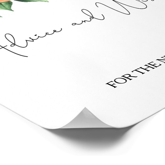 Sinaasappels - Advies en wensen voor Passen getrou Poster (Hoek)