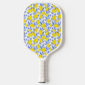 Sinaasappels Blauw Mediterraan Pickleball Paddle (Achterkant)