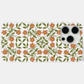Sinaasappels bloemen, bloemenmotief, groen, boho Case-Mate iPhone case (Achterkant (horizontaal))