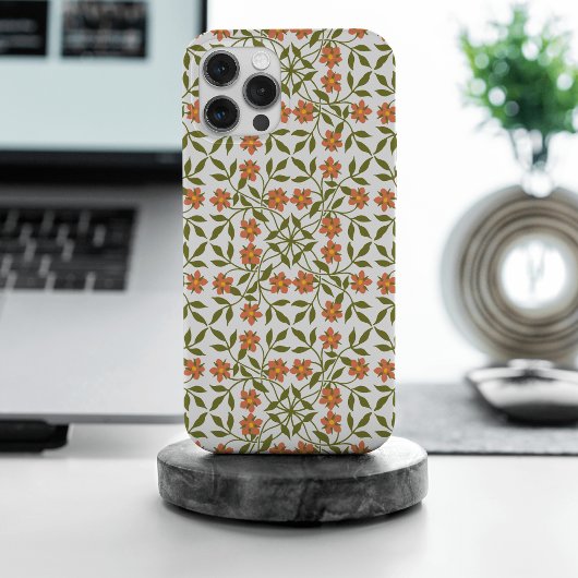 Sinaasappels bloemen, bloemenmotief, groen, boho Case-Mate iPhone case