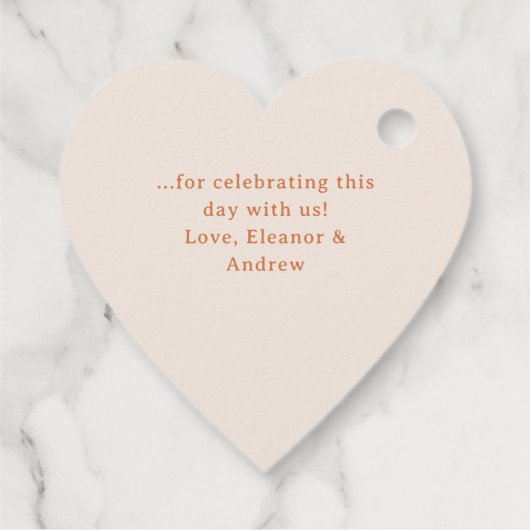 Sinaasappels Botanische Citrus Illustratie Baby sh Bedankjes Labels (Achterkant)