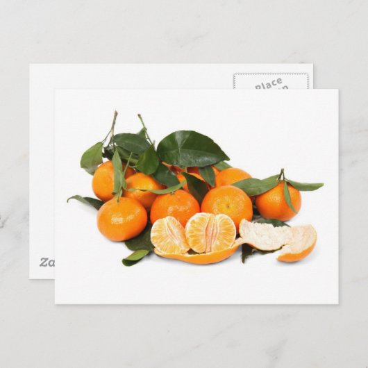 Sinaasappels Briefkaart (Voorkant / Achterkant)