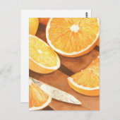 Sinaasappels Briefkaart (Voorkant / Achterkant)