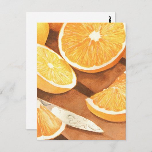 Sinaasappels Briefkaart (Voorkant / Achterkant)