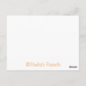 Sinaasappels Briefkaart (Achterkant)