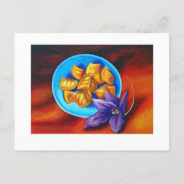 Sinaasappels-briefkaart Feestdagenkaart