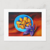 Sinaasappels-briefkaart Feestdagenkaart (Voorkant)