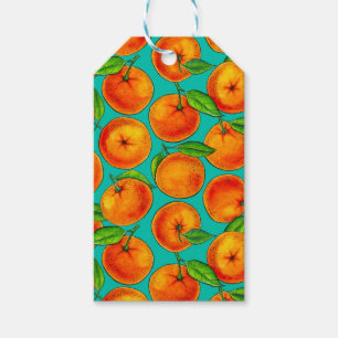 Sinaasappels Cadeaulabel