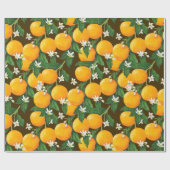Sinaasappels Cadeaupapier (Vlak)