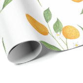sinaasappels cadeaupapier (Rol Hoek)