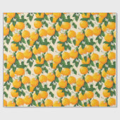 Sinaasappels Cadeaupapier (Vlak)