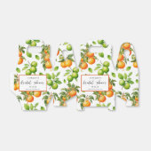 Sinaasappels Citroen Citrus Vrijgezellenfeest Dank Bedankdoosjes (Uitgevouwen)