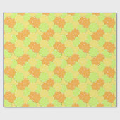 sinaasappels citroenen limoen natuur verse citrusv cadeaupapier (Vlak)