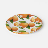 Sinaasappels Citrus Fruit Cocktail Party Papieren Bordje (Gekanteld)
