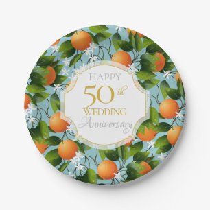 Sinaasappels Citrus Fruit Florence Papieren Bordje