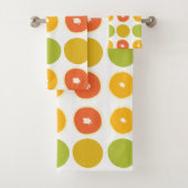 Sinaasappels Citrus Fruits Food Pattern Bad Handdoek (Insitu)