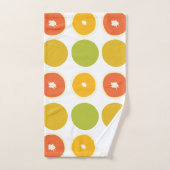 Sinaasappels Citrus Fruits Food Pattern Bad Handdoek (Handdoek)