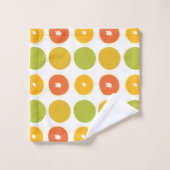 Sinaasappels Citrus Fruits Food Pattern Bad Handdoek (Wasdoekje)