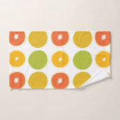 Sinaasappels Citrus Fruits Food Pattern Bad Handdoek (Handdoek)