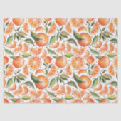 Sinaasappels Citrus Green lekt wit Tissuepapier (Voorkant)