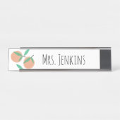 Sinaasappels Citrus Teachers Name Bureau Naambordje (Voorkant)