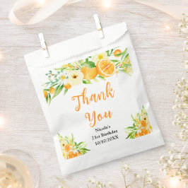 Sinaasappels Citrus Verjaardag Bedankt Bedankzakje
