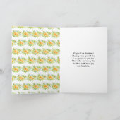 Sinaasappels Citrus Verjaardag Kaart (Binnen)