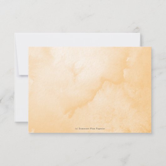 Sinaasappels Citrusvruchten Groene boomgaard bruil RSVP Kaartje (Achterkant)