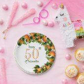 Sinaasappels Citrusvruchten | Verjaardag Papieren Bordje (Feest)