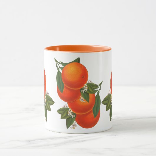 Sinaasappels  Crate Art Coffee Mok (Midden)