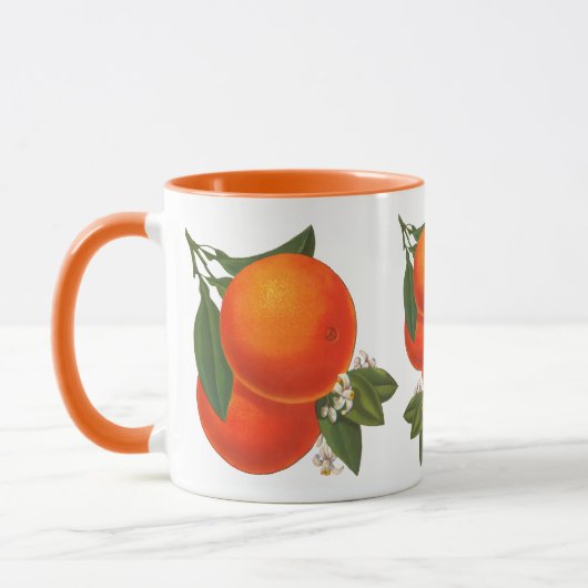 Sinaasappels  Crate Art Coffee Mok (Links)