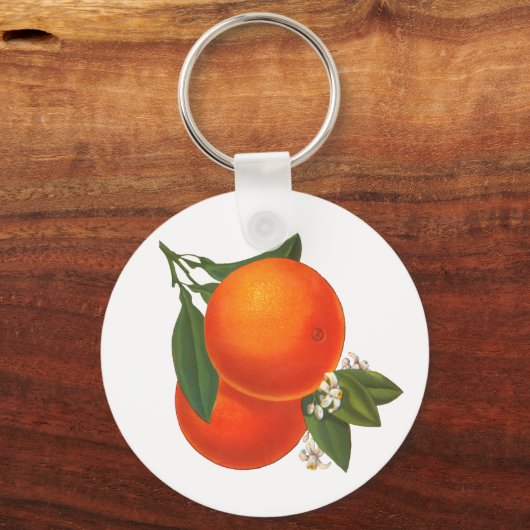 Sinaasappels  Crate Art Sleutelhanger (Voorkant)