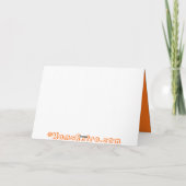 Sinaasappels  Crate Blank Art Kaart (Achterkant)