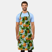 Sinaasappels Ctrus Fruit Schort (Gedragen)