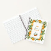 Sinaasappels Dankbaarheid Dagboek Notitieboek (Binnen)