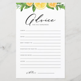 Sinaasappels en adviezen voor de Kaart van Passen 