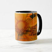 Sinaasappels en Citroenen Blanketflower Met Krabsp Mok (Voorkant rechts)