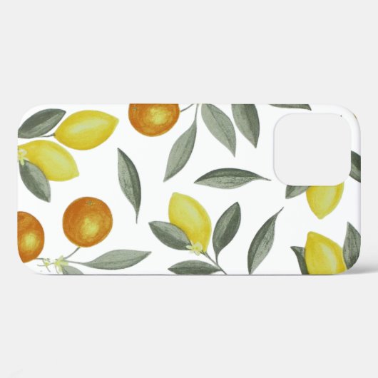 Sinaasappels en citroenen Case-Mate iPhone case (Achterkant (horizontaal))