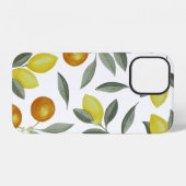 Sinaasappels en citroenen iPhone hoesje (Achterkant horizontaal)