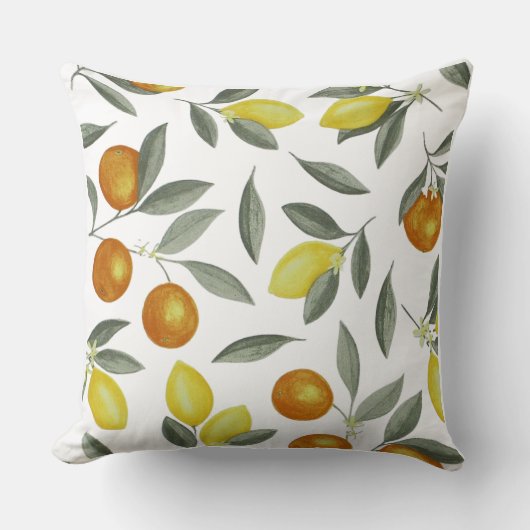 Sinaasappels en citroenen kussen (Voorkant)