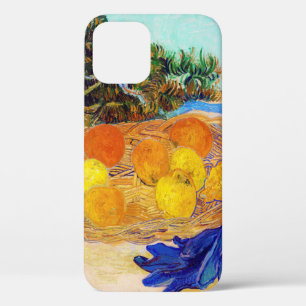 Sinaasappels en citroenen met blauwe handschoenen, Case-Mate iPhone case