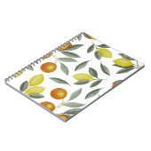 Sinaasappels en citroenen notitieboek (Linkerzijde)