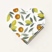 Sinaasappels en citroenen notitieboek (Achterkant)