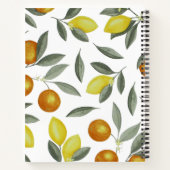 Sinaasappels en citroenen notitieboek (Achterkant)