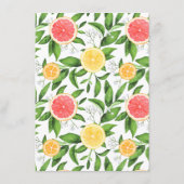 Sinaasappels en grapefruits Hoe oud was de moeder Informatiekaartje (Achterkant)