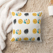 Sinaasappels en kleine varkens kussen (Deken)