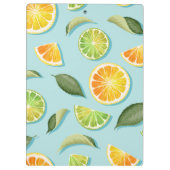 Sinaasappels en lemmetjes | Klembord voor fruit (Achterkant)