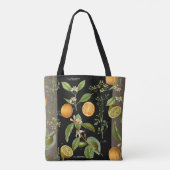 Sinaasappels en Lemons met Neutrale Acent Tote Bag (Achterkant)