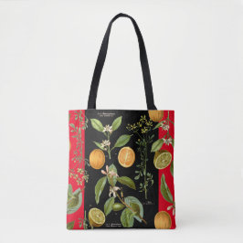 Sinaasappels en Lemons met Red Accent Tote Bag