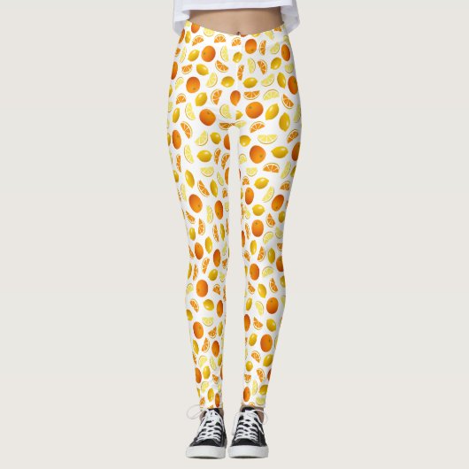 Sinaasappels en luiers leggings (Voorkant)